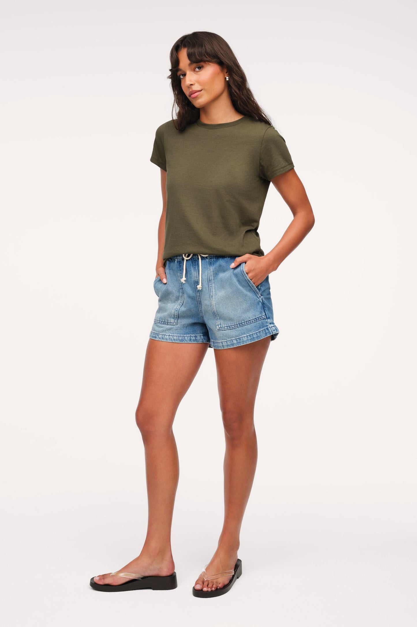 Perfect Tee | Darkest Olive