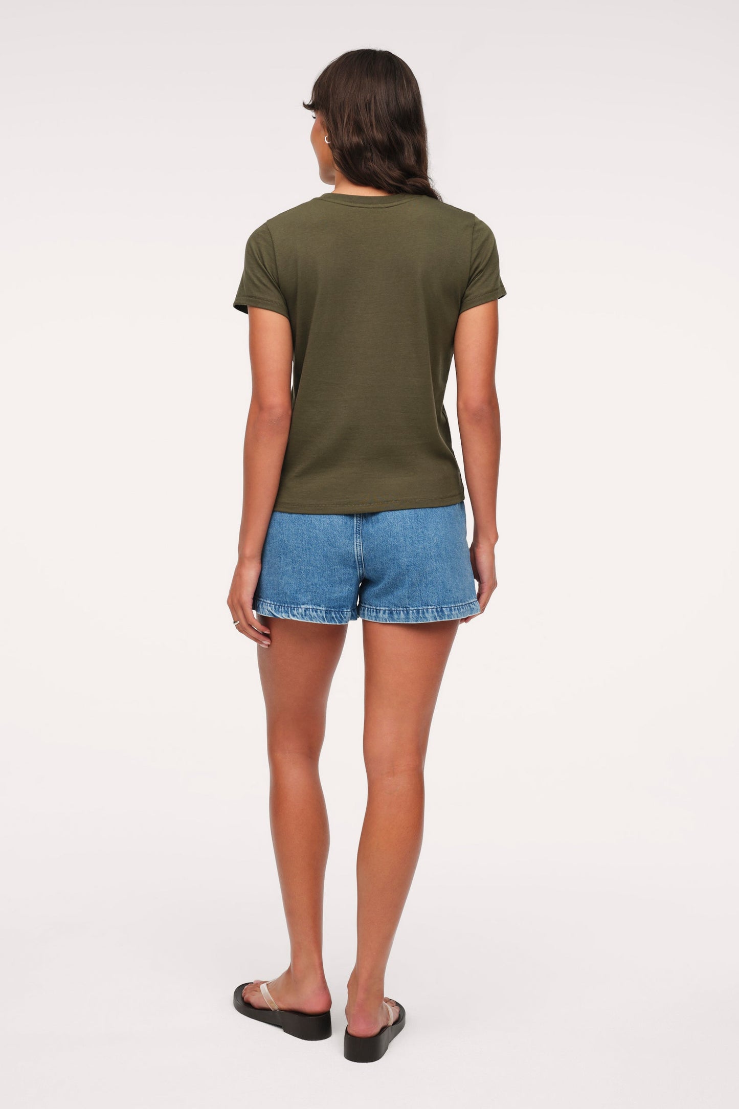 Perfect Tee | Darkest Olive