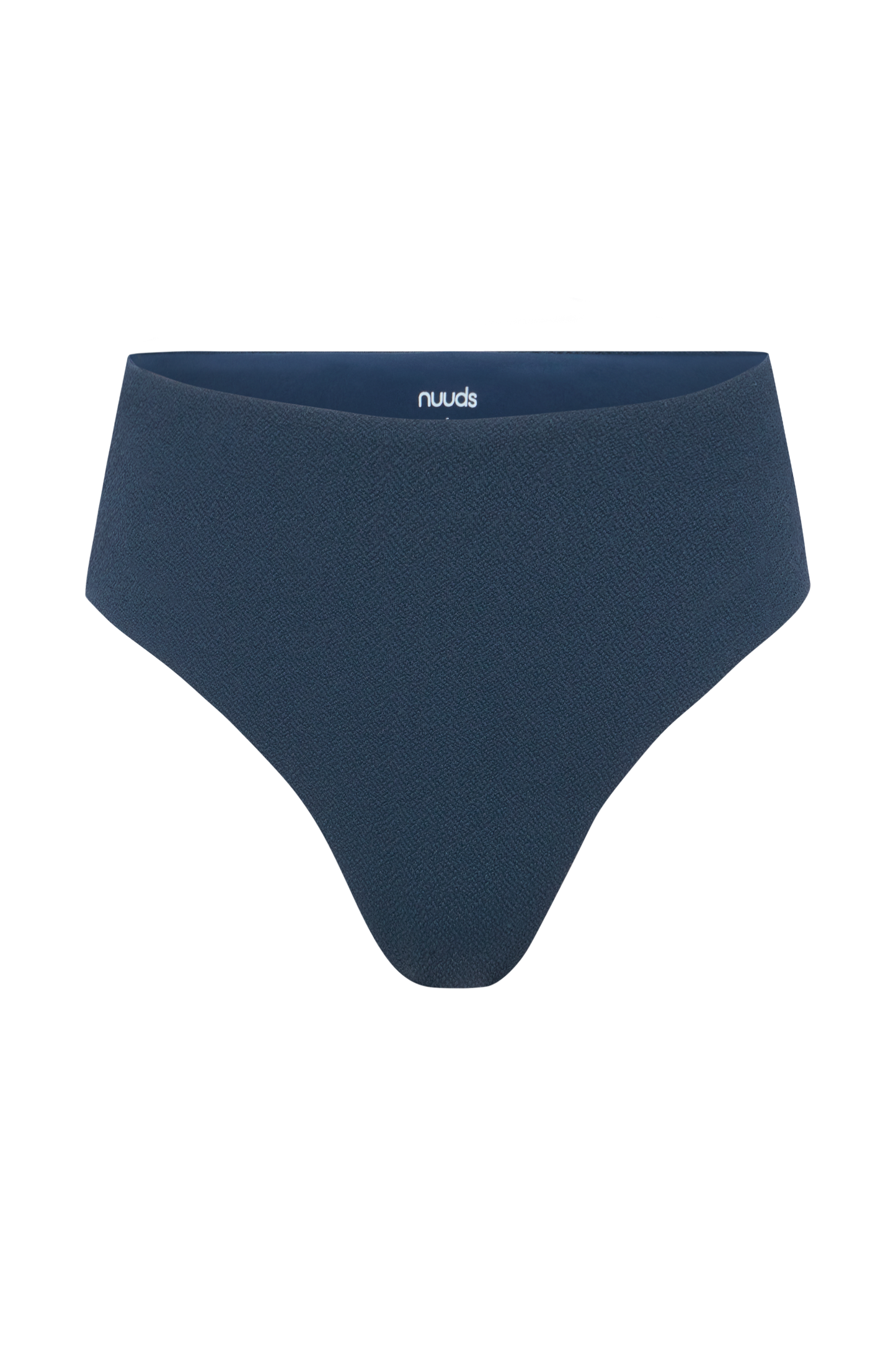 High Waist Bikini Bottom | Crispy Navy