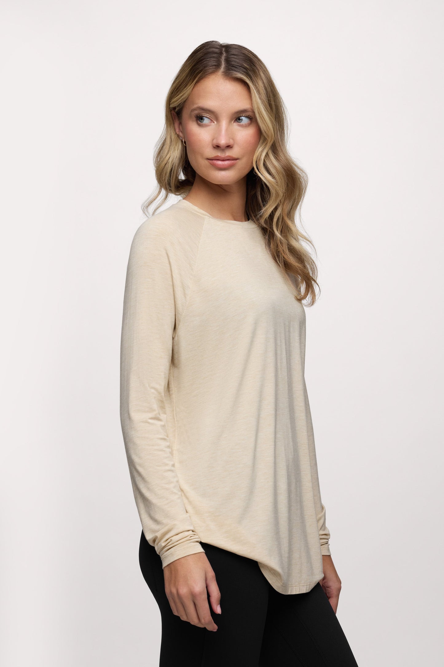 Featherweight Active Long Sleeve Shirt | Heather Oat