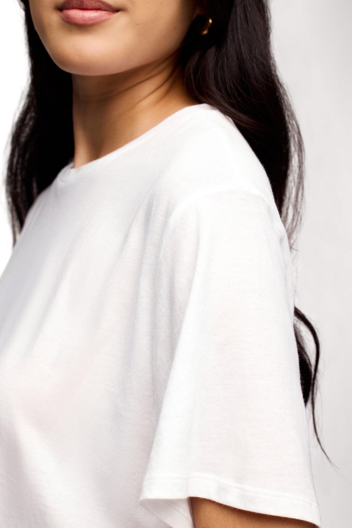 Loose Tee | White
