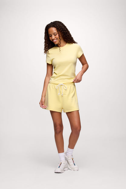 Shrunken Tee | Lemon
