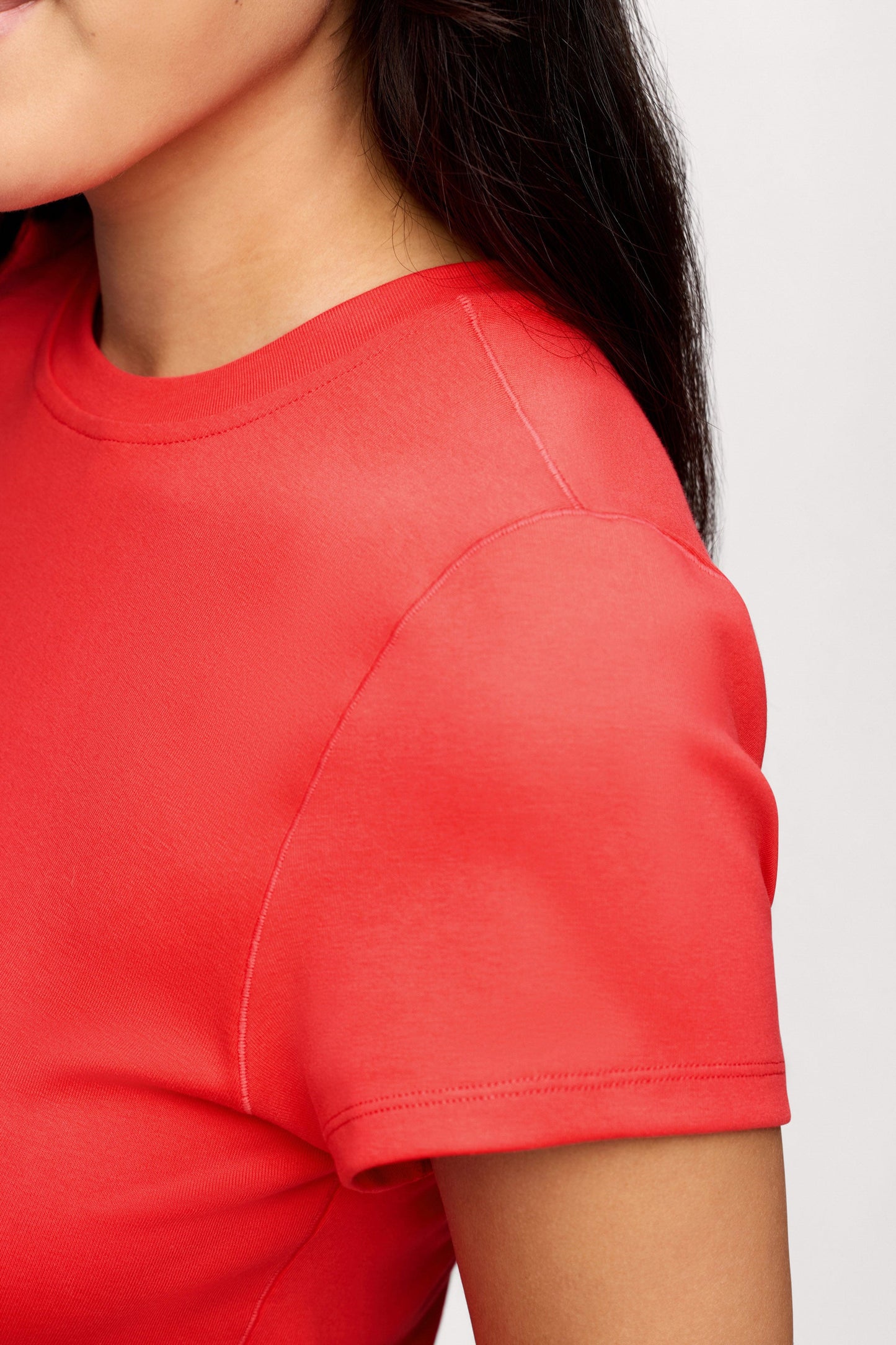 Shrunken Tee | Hibiscus