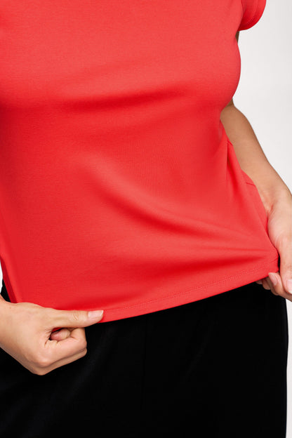Shrunken Tee | Hibiscus