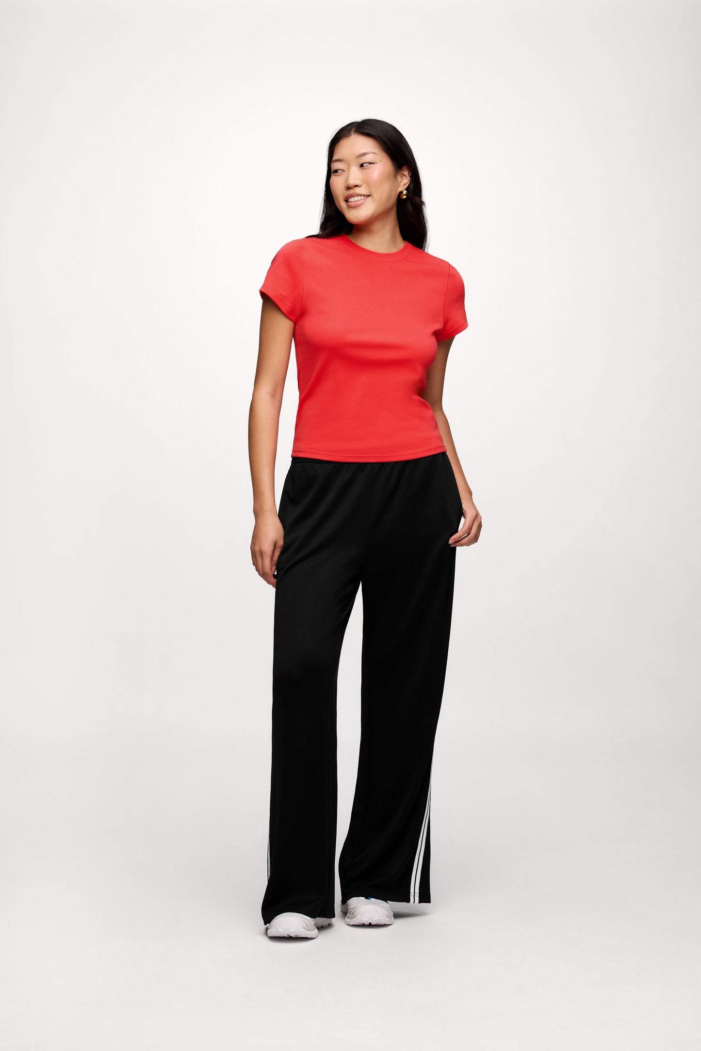 Shrunken Tee | Hibiscus