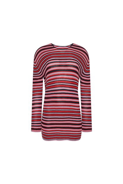 Coastal Cover Up | Wisteria Stripe