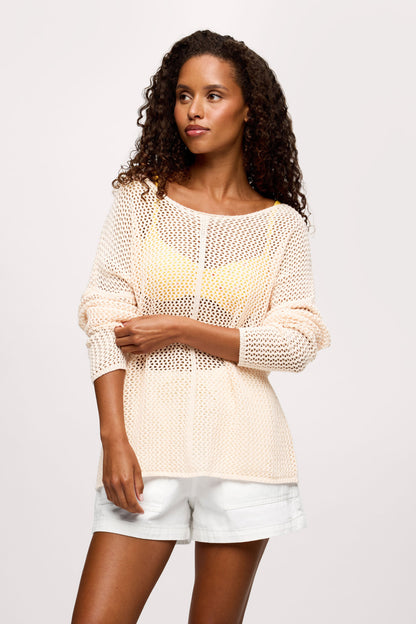 Open Knit Sweater