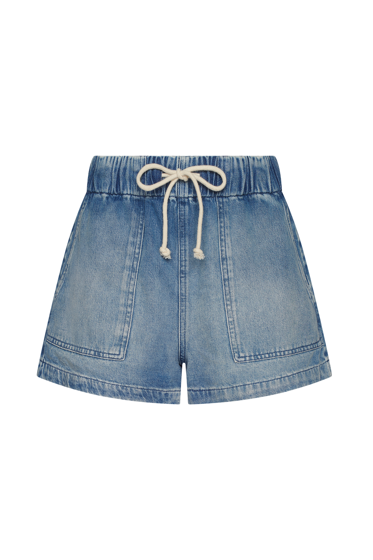 Pull-On Denim Short | June