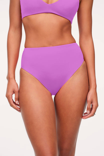 High Waist Bikini Bottom | Smooth Wisteria