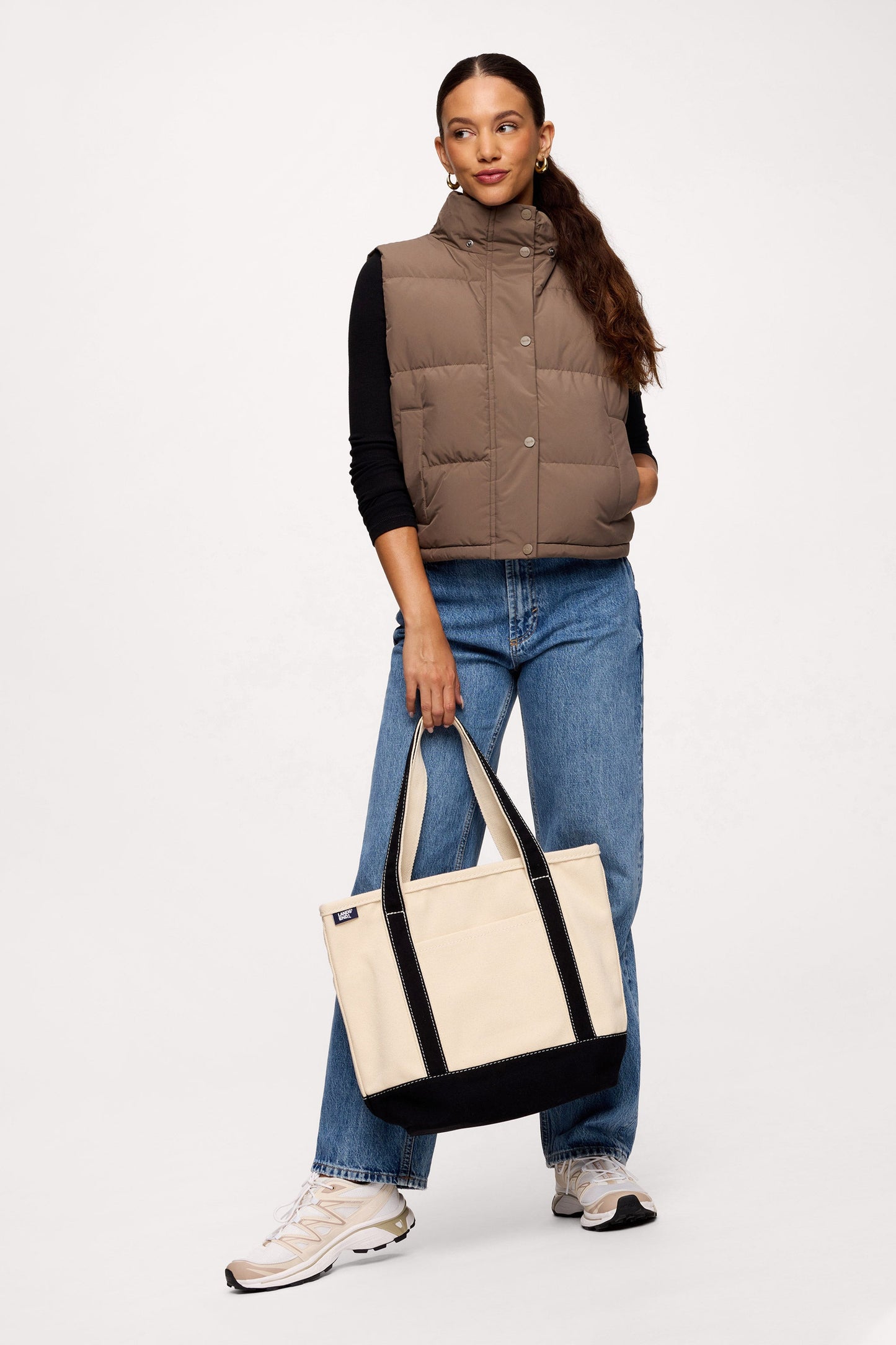Peak Puffer Vest | Mocha