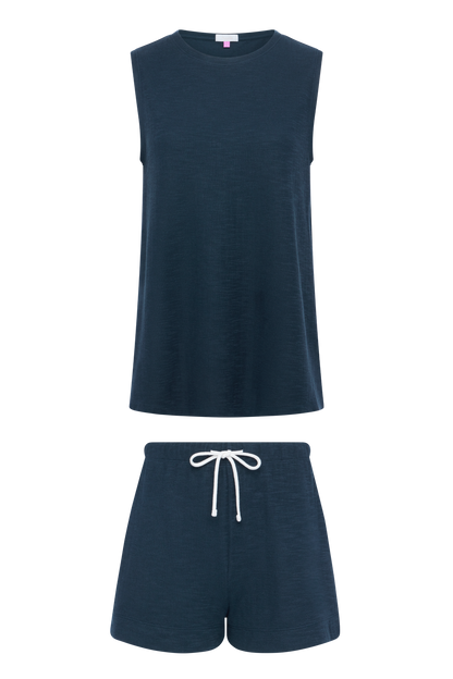 Resort Short Set | Navy