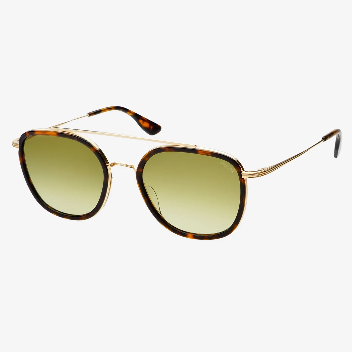 FREYRS Weston Sunglasses WHS - Tortoise / Green