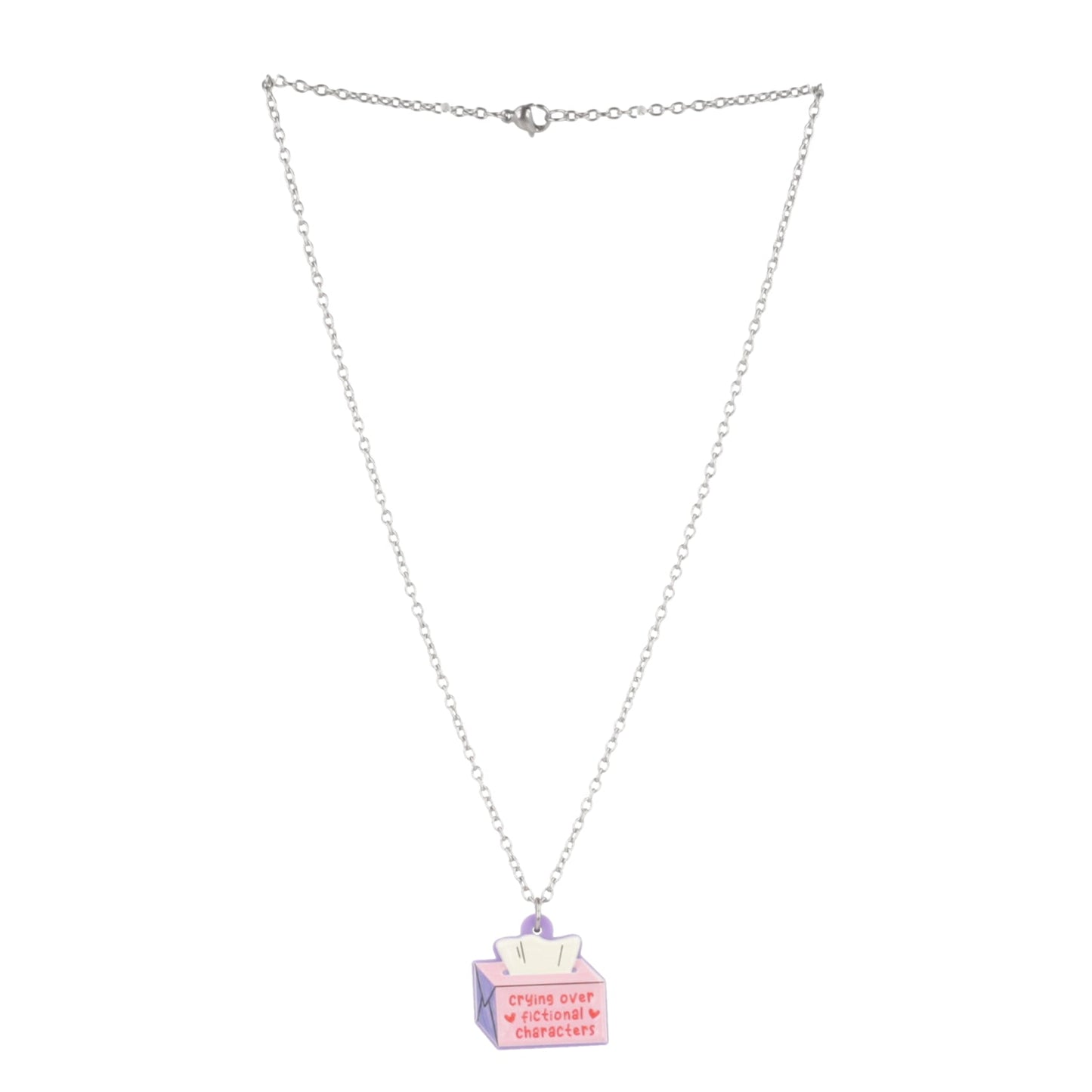 Crying Over Fictional Characters Necklace