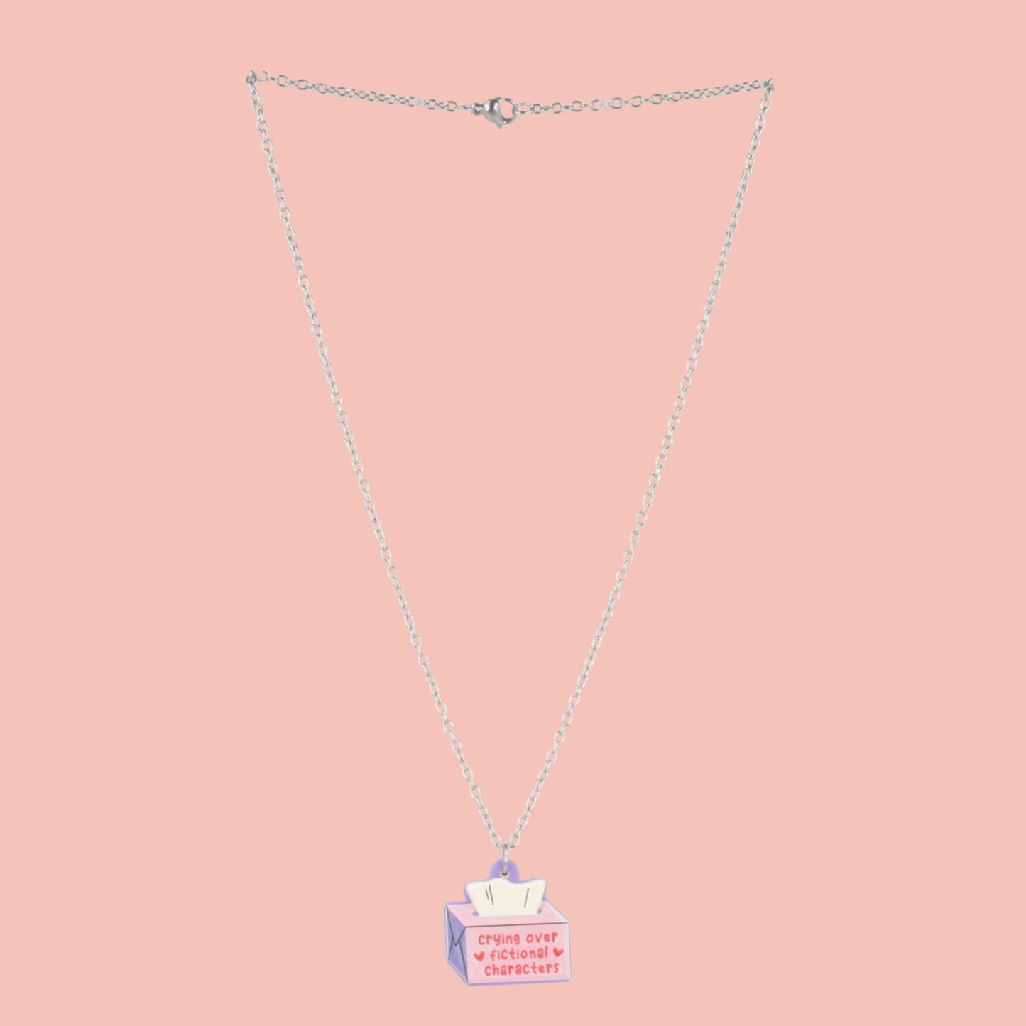 Crying Over Fictional Characters Necklace