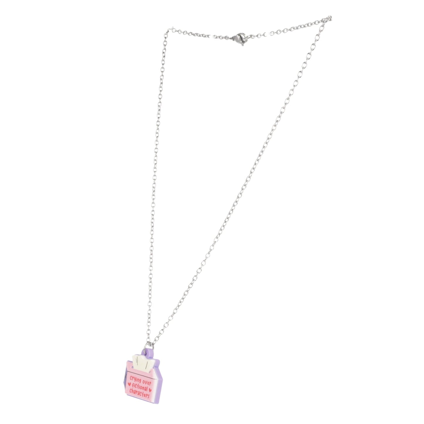 Crying Over Fictional Characters Necklace