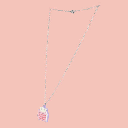 Crying Over Fictional Characters Necklace