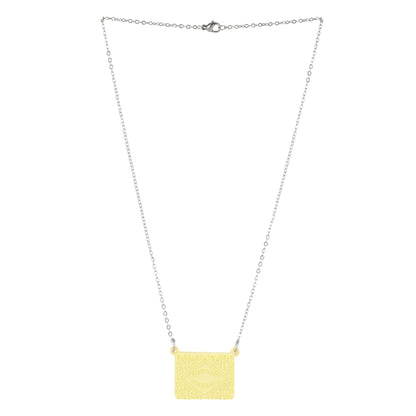Custard Cream Biscuit Necklace