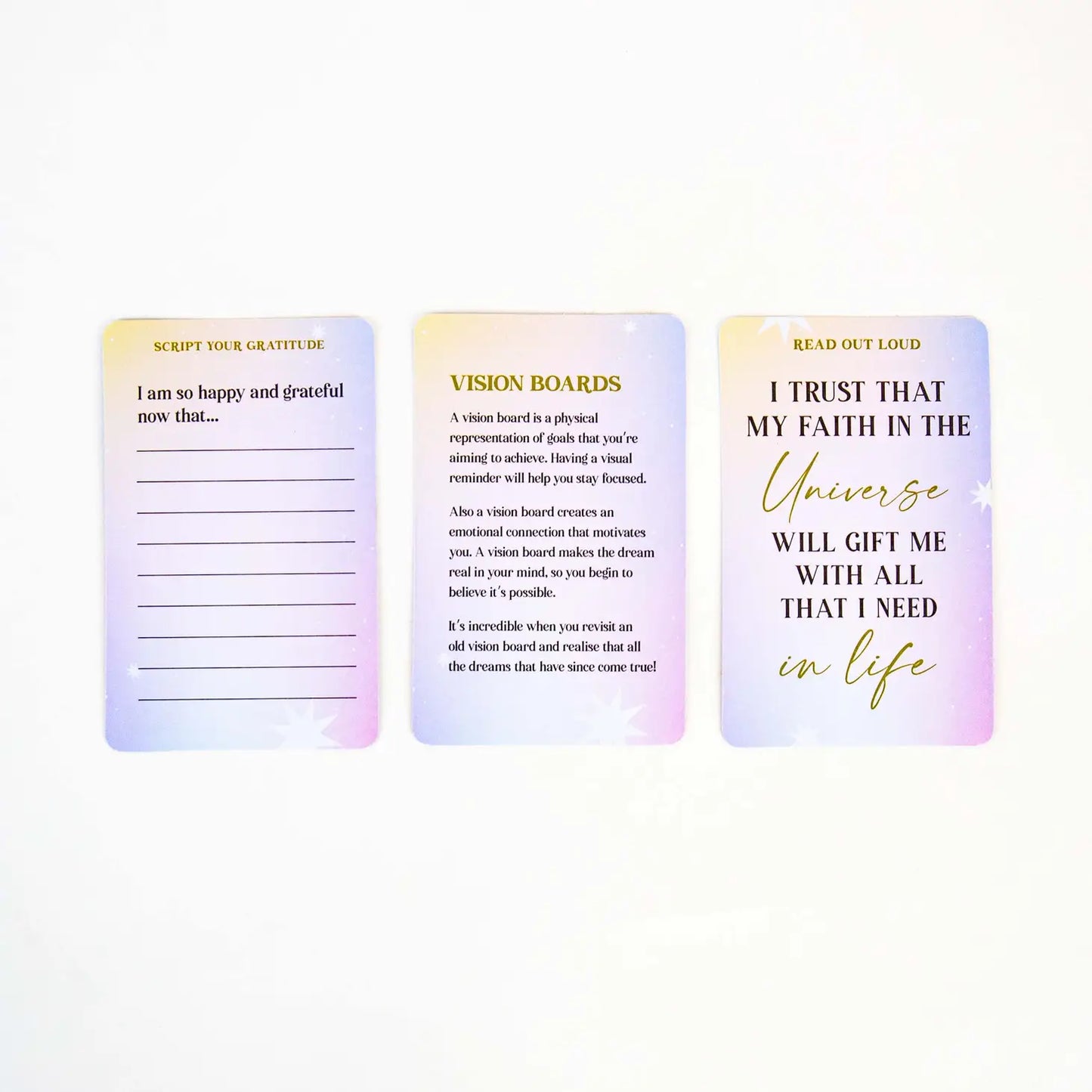 Dream Big and Learn to Manifest Cards