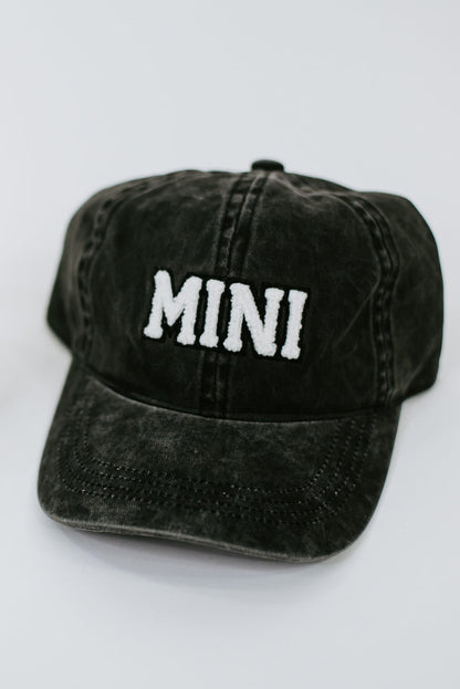 Mini Ball Cap, Black