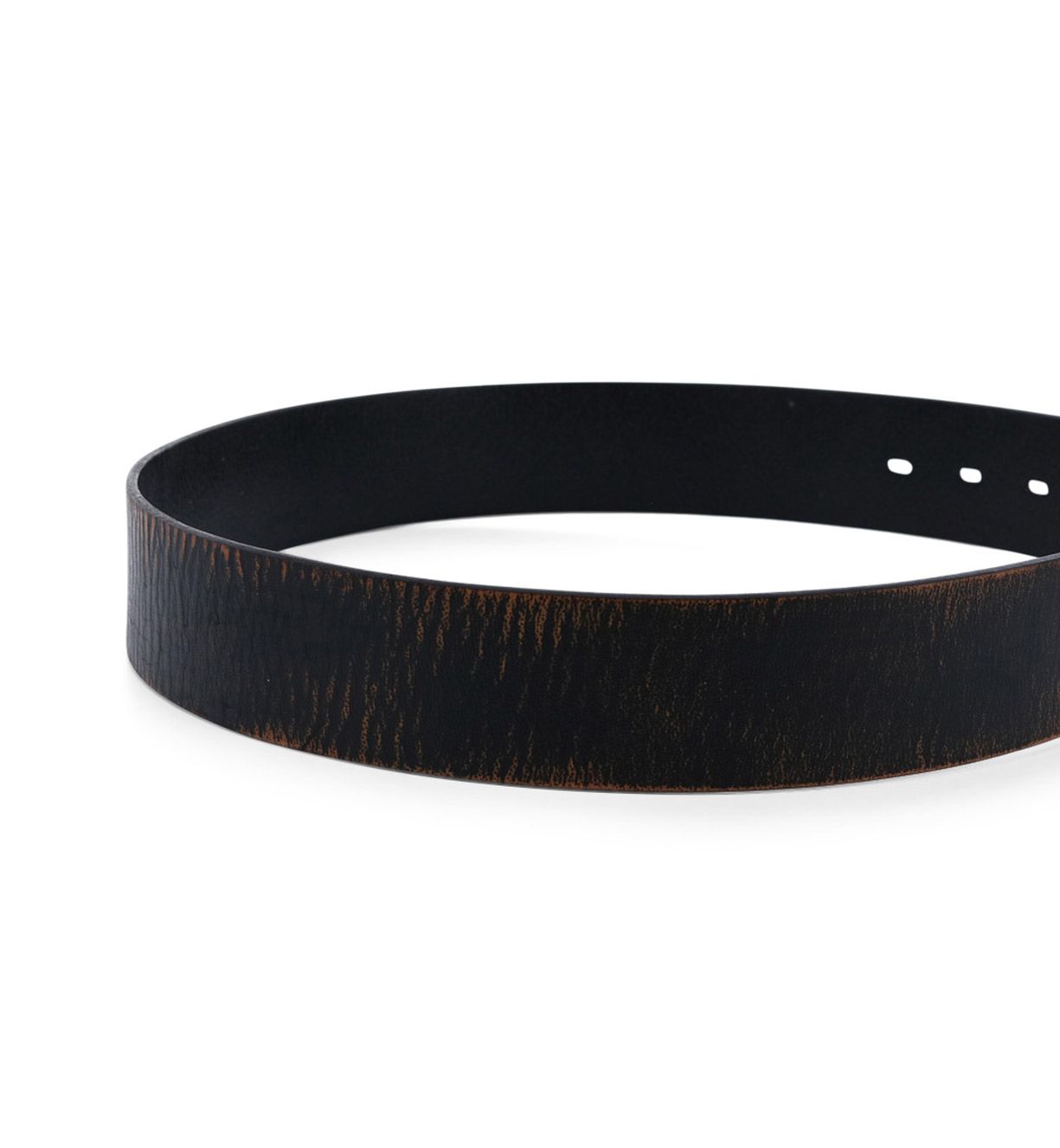 Hobo Leather Belt, Black Abrasive