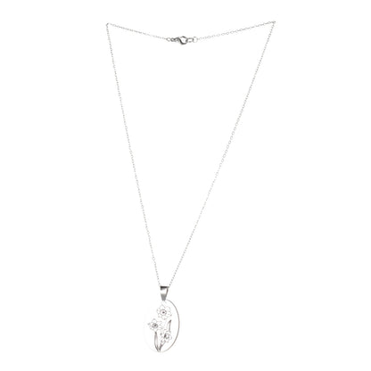 December Birth Flower Necklace - Narcissus