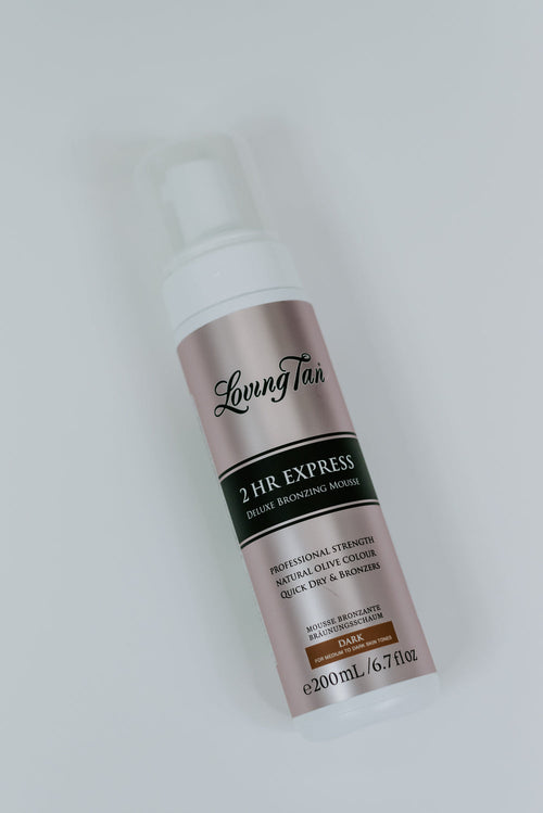 Loving Tan 2 HR Express Mousse 200 ML, Dark