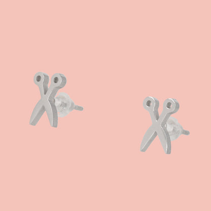 Cut It Out Scissor Stud Earrings