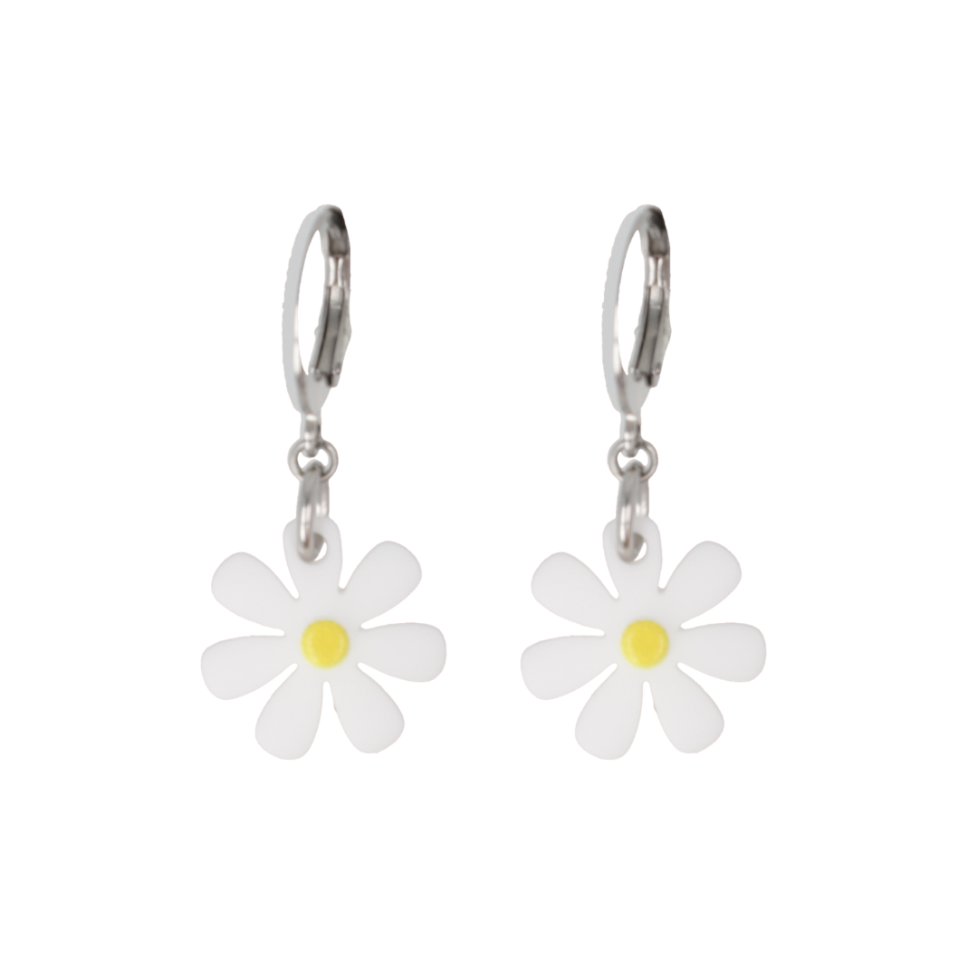 Daisy Me Rollin' Huggie Hoop Earrings