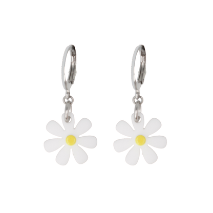 Daisy Me Rollin' Huggie Hoop Earrings