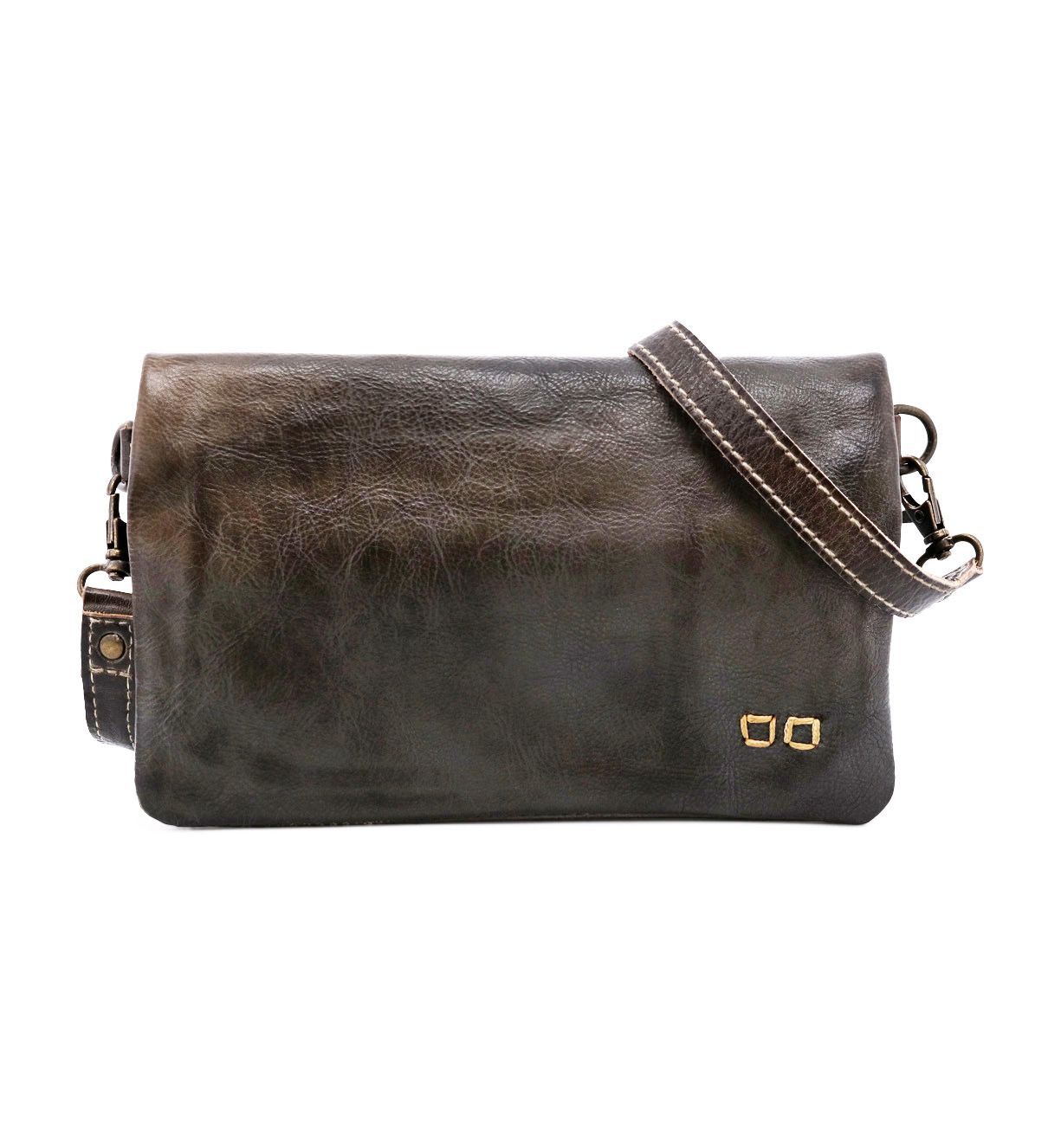 BedStu Cadence Crossbody, Taupe Rustic